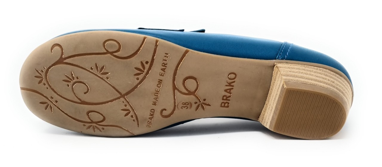 BRAKO Ballerinas blau