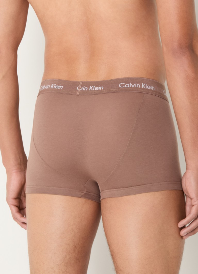 Cuecas boxer Calvin Klein com cós com logo, pacote com 3 unidades
