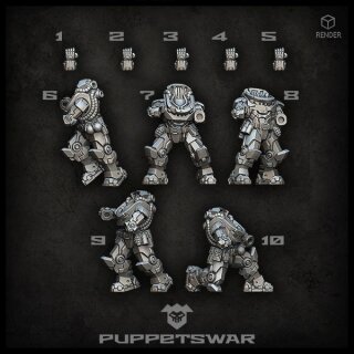 Recon Prime Gunners Bodies [with arms] (5)
