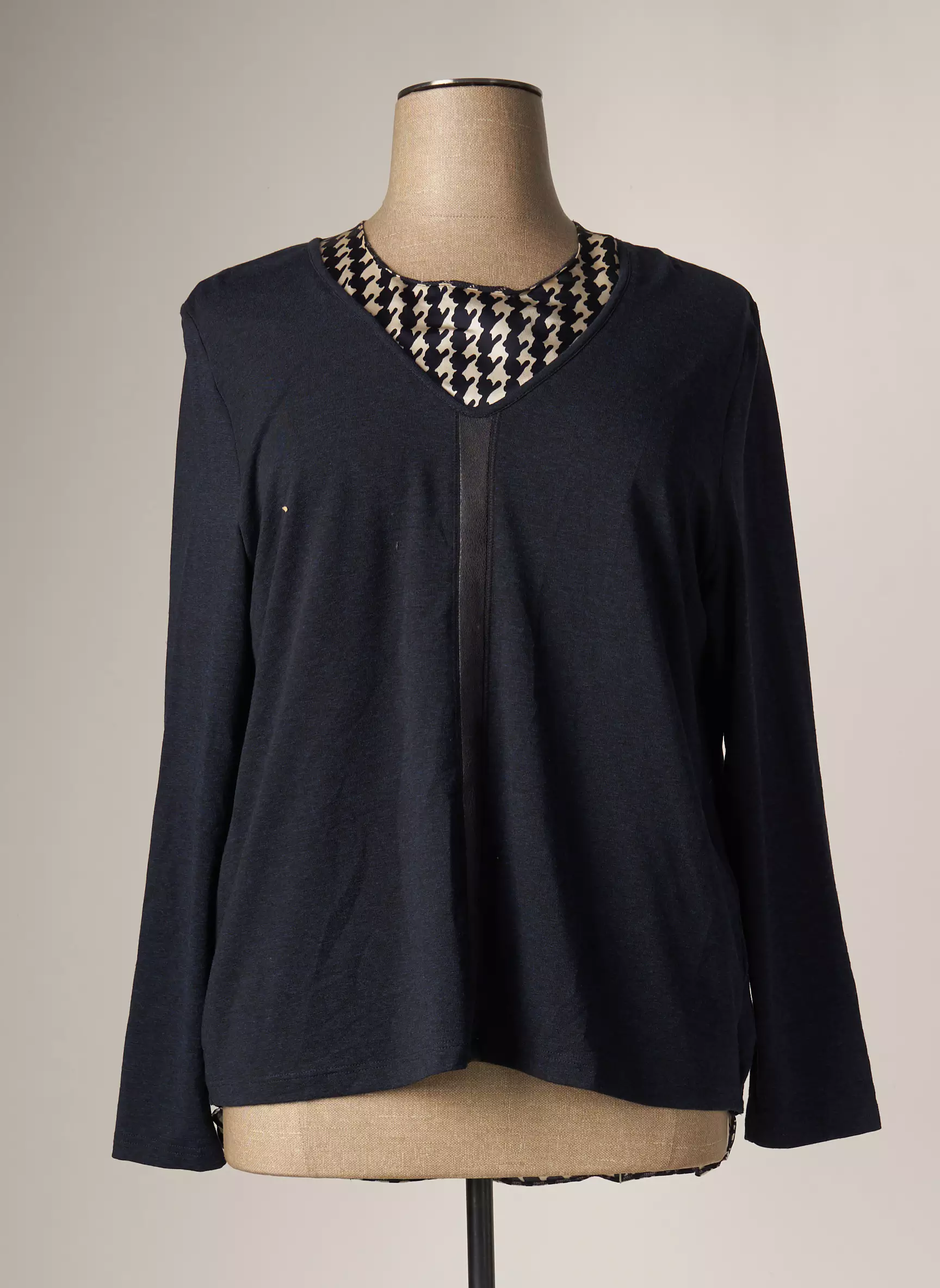 Meri Esca Tops Femme couleur bleu