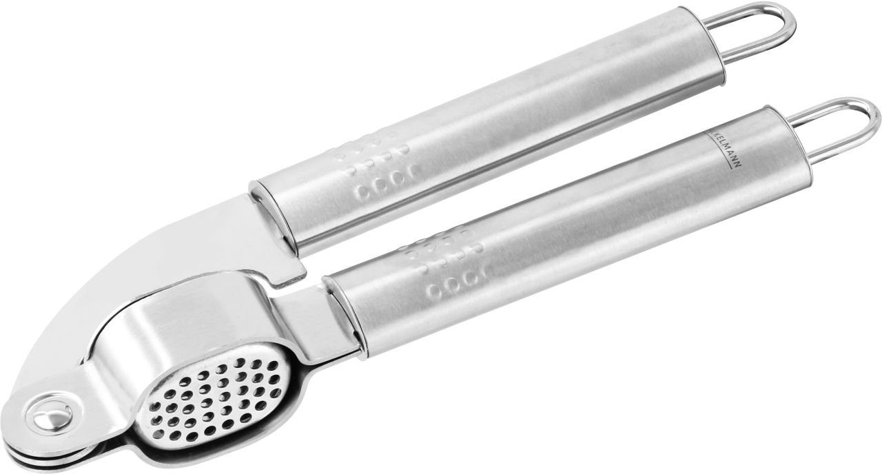 FACKELMANN Küchenorganizer-Set Fackelmann Knoblauchpresse Ovalgriff 18 cm