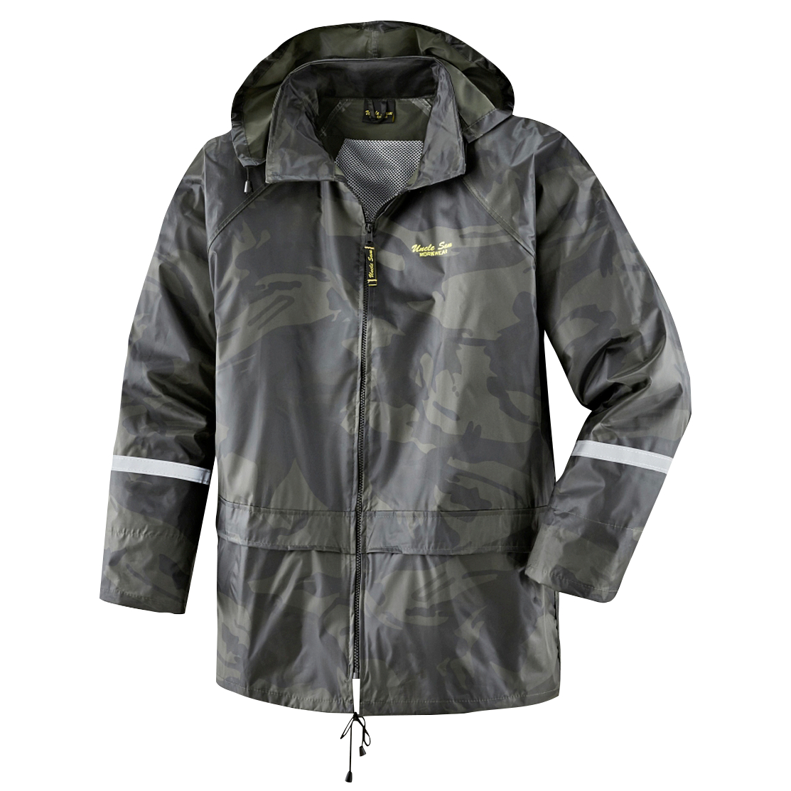 Uncle Sam Herren Regenjacke (camou)