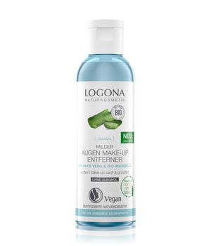 Logona Classic Milder Augen Make-up Entferner Bio-Aloe Vera & Bio-Mandelöl Augenmake-up Entferner-125 ml