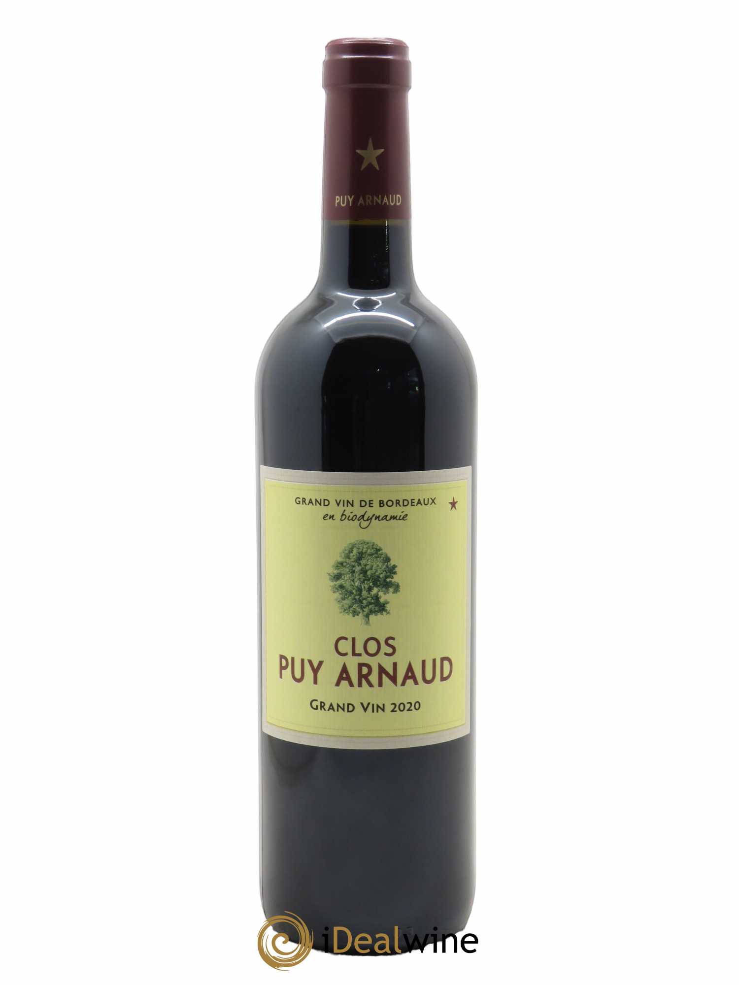 Clos Puy Arnaud (CBO à partir de 6 bts) 2020 - Lot de 1 Bouteille