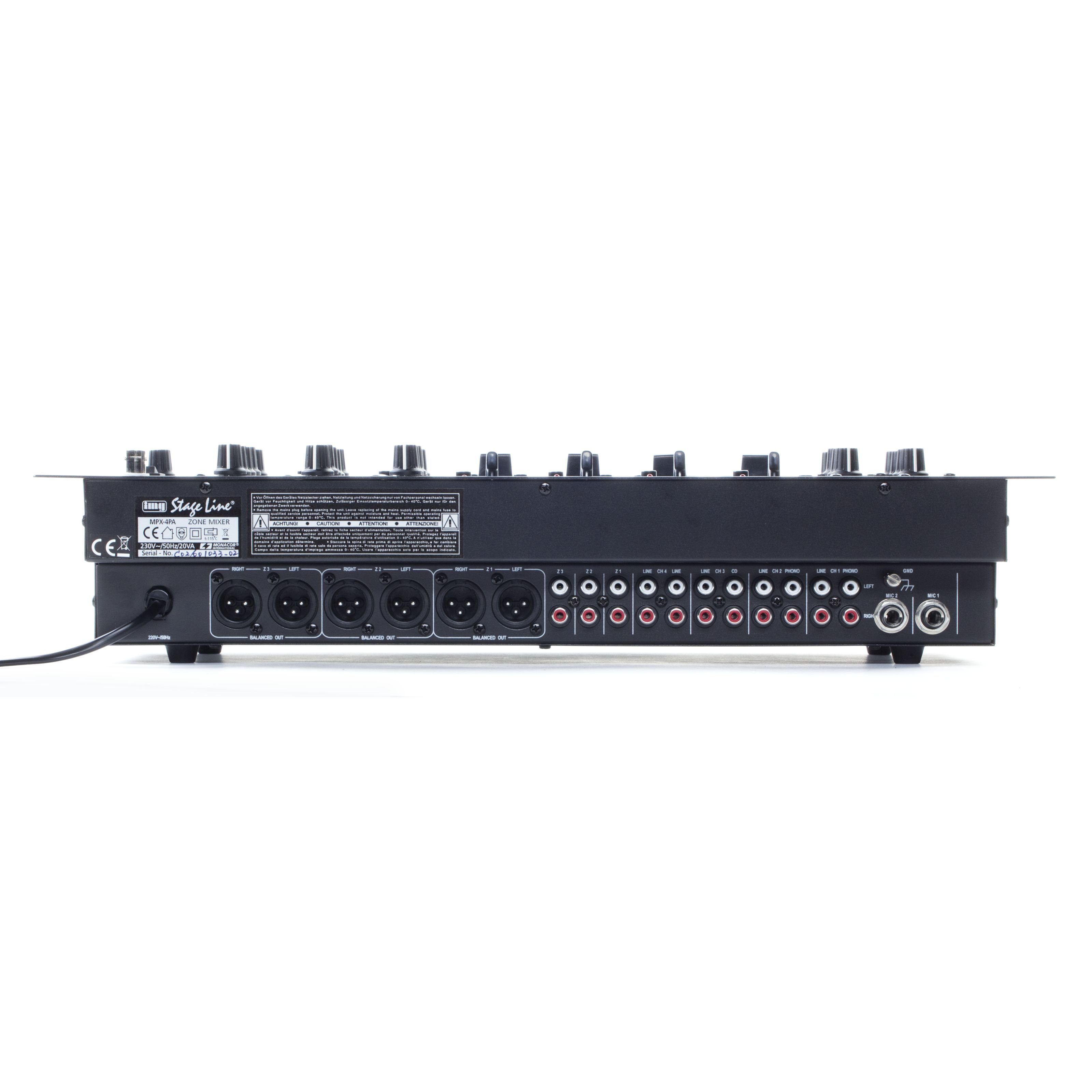Monacor Mischpult, MPX-4PA