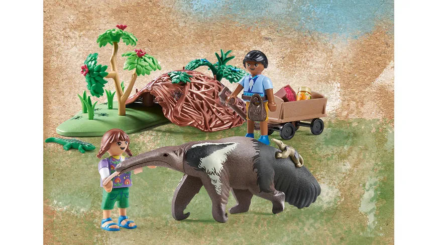 PLAYMOBIL 71012 -  WILTOPIA Ameisenbärpflege