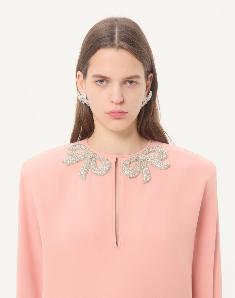 Kort broderet Cady Couture-kjole