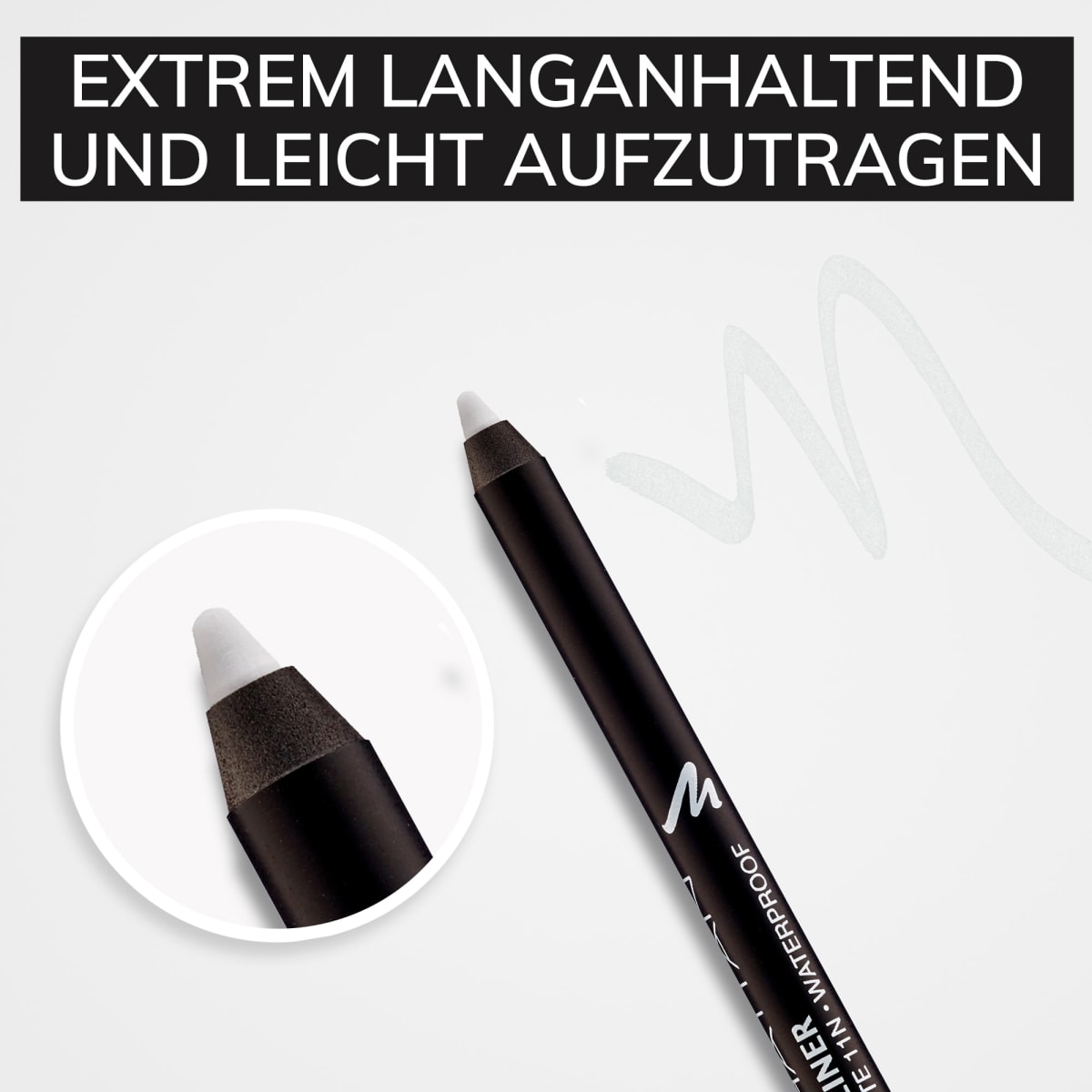 Eyeliner X-Act Waterproof 11 N Back To White, 1,2 g