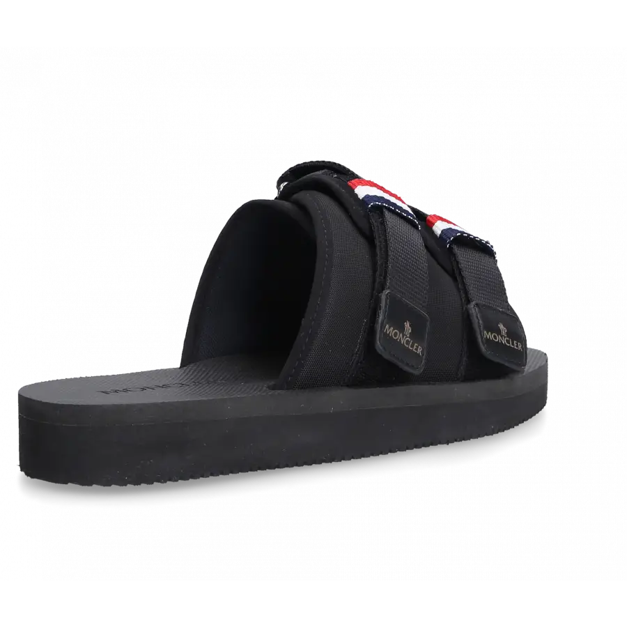 Moncler - Sandalen SLIDE WORKS Polyester - schwarz