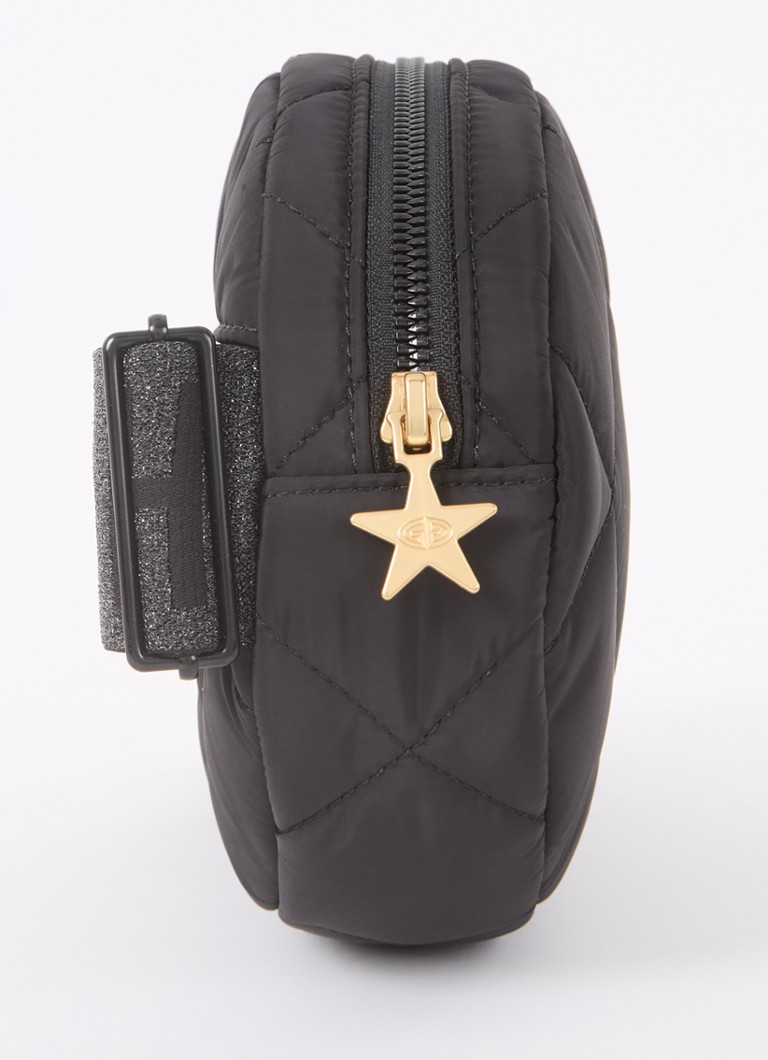 Sac banane Goldbergh Fleur à motif matelassé et logo