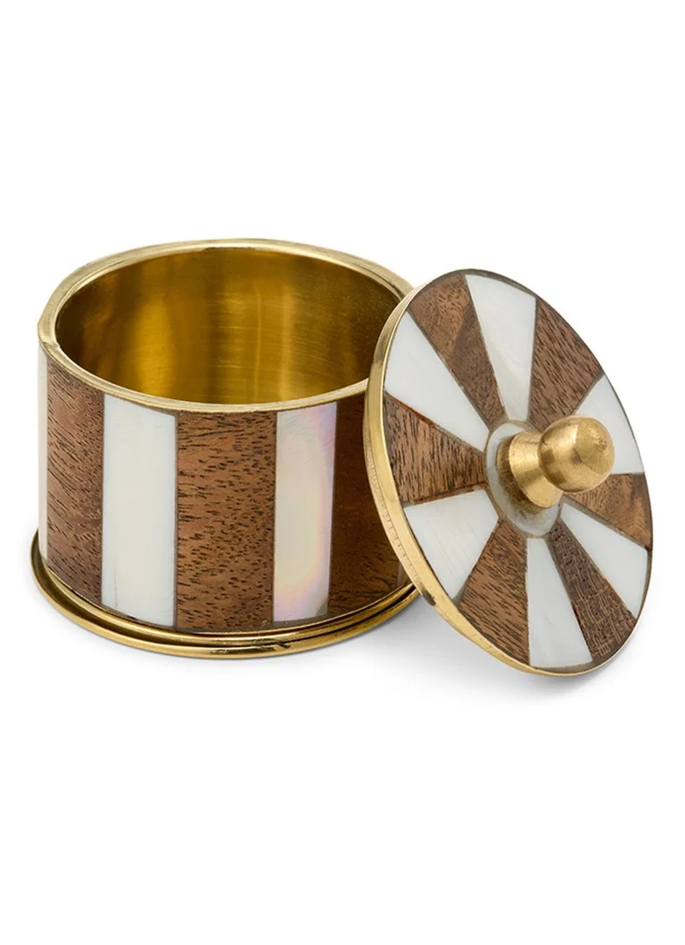 Doing Goods Woody Striped Circus storage box 3.8 cm