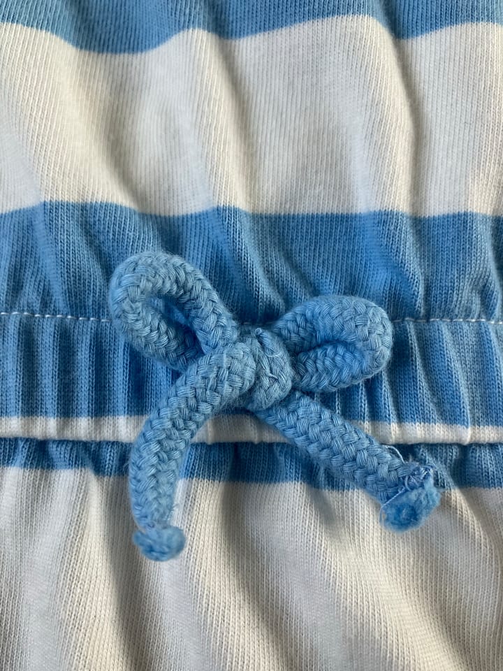 Marc O'Polo Junior Kleid in Blau/ Weiß günstig kaufen 116/122