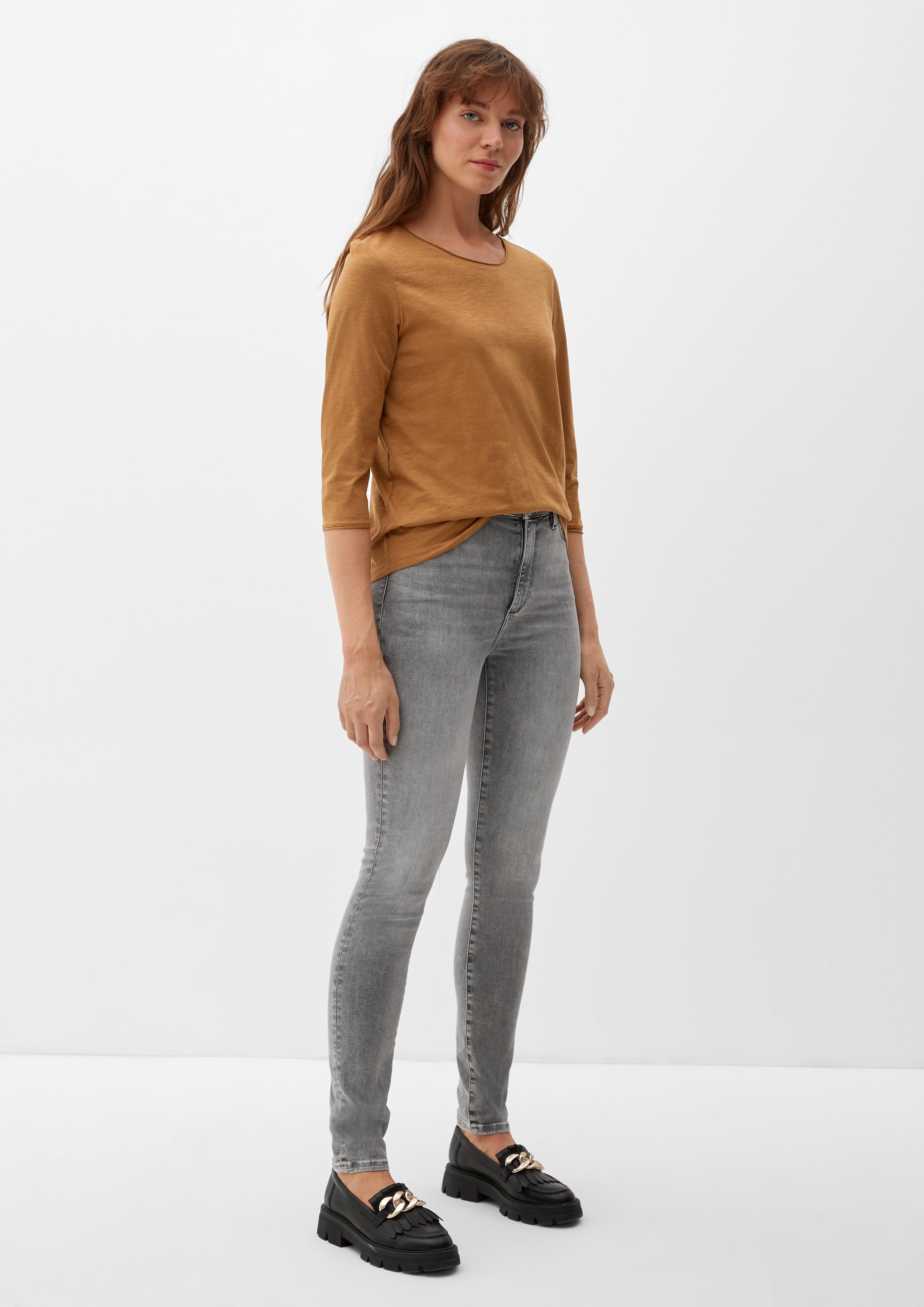 Flammgarnshirt mit 3/4-Arm  2124213-8469