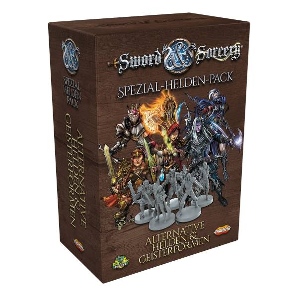 Sword & Sorcery: Die Alten Chroniken - Alternative Helden & Geisterformen Spezial-Helden-Pack (Erw.)