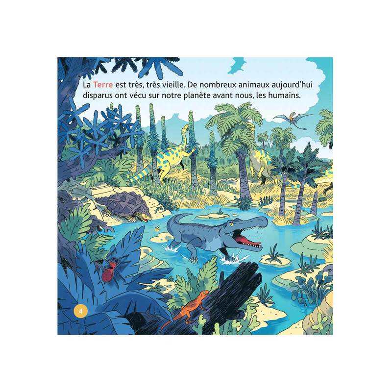 Livre Les dinosaures - Milan Jeunesse