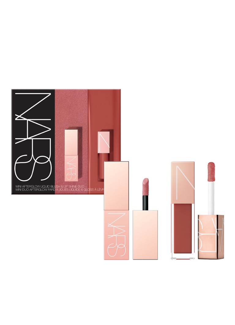 NARS Mini Afterglow Liquid Blush & Lip Shine Duo - set trucco formato viaggio