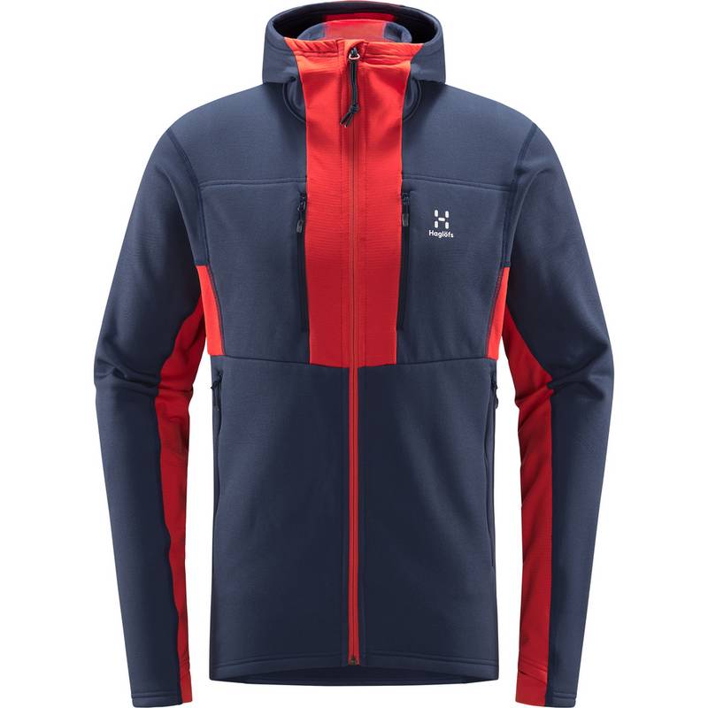 Haglfs Roc Nordic Mid Hood Fleecejacke Herren