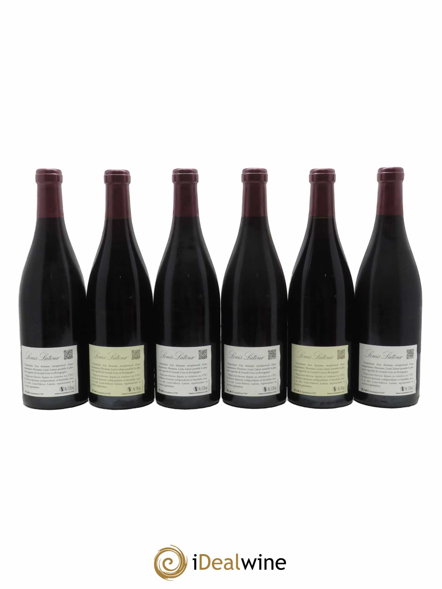 Aloxe-Corton Caisse Découverte 1er Cru et Grand Cru Louis Latour  2019 - Lot de 6 Bouteilles
