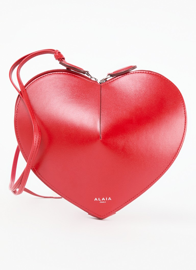 Alaïa Le Coeur Umhängetasche aus Kalbsleder