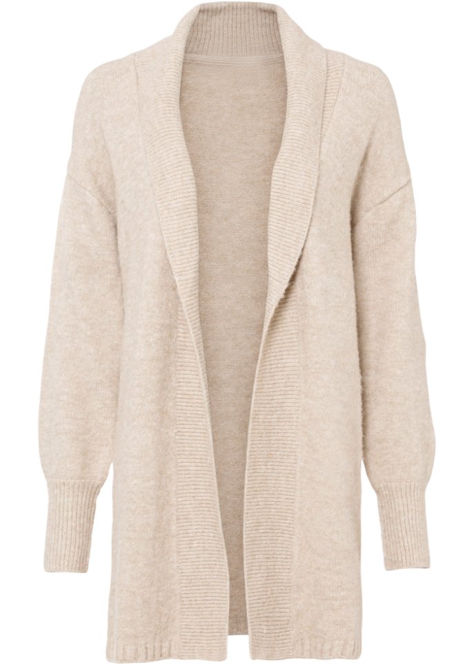 Longstrickjacke