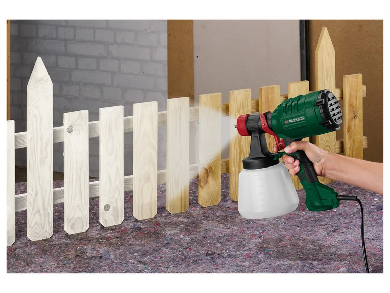 Pistola de pintura PARKSIDE® HVLP PFS 450 B1, 450 W