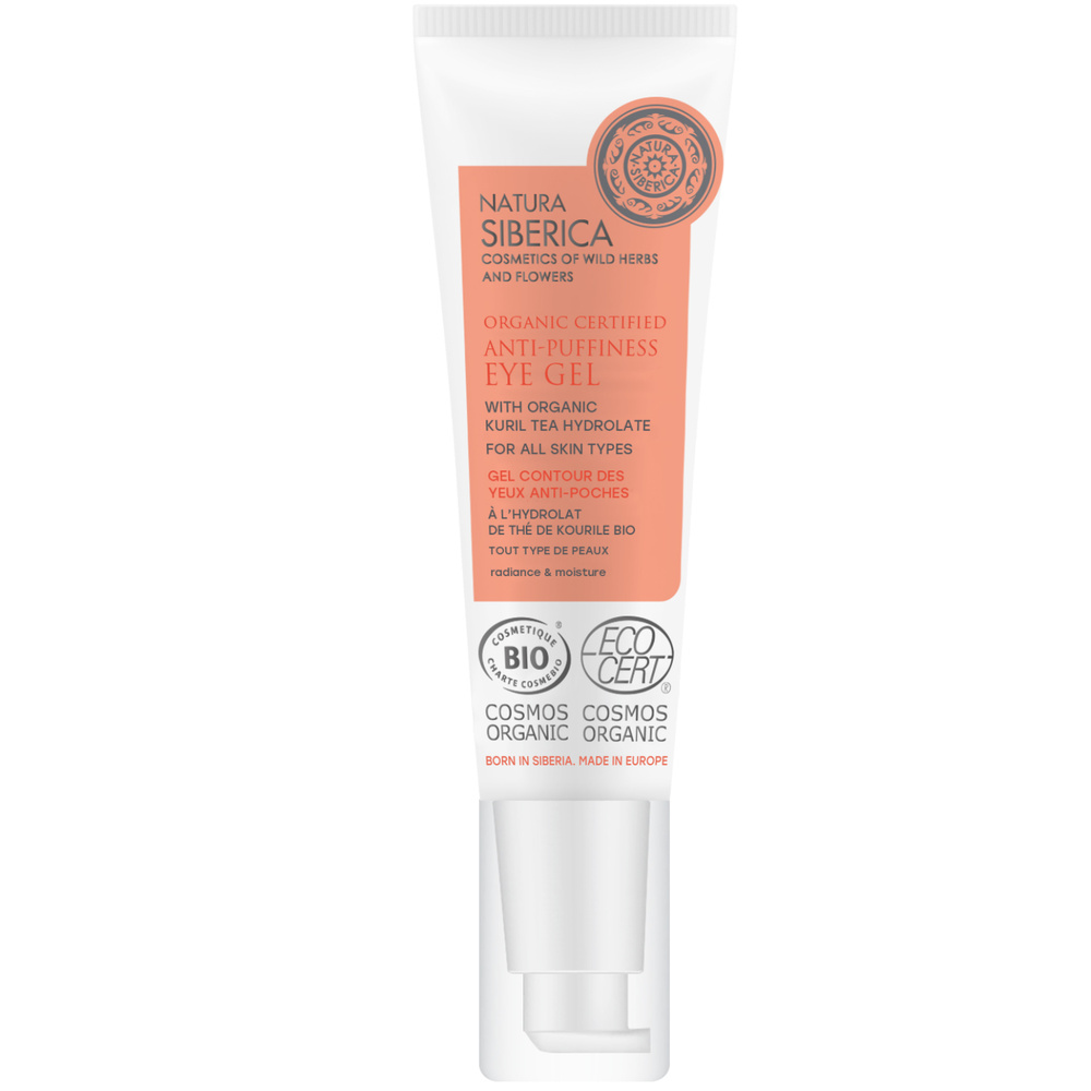 Natura Sibérica Gel Anti-Poches Tout Type de Peau Soin Contour des Yeux
