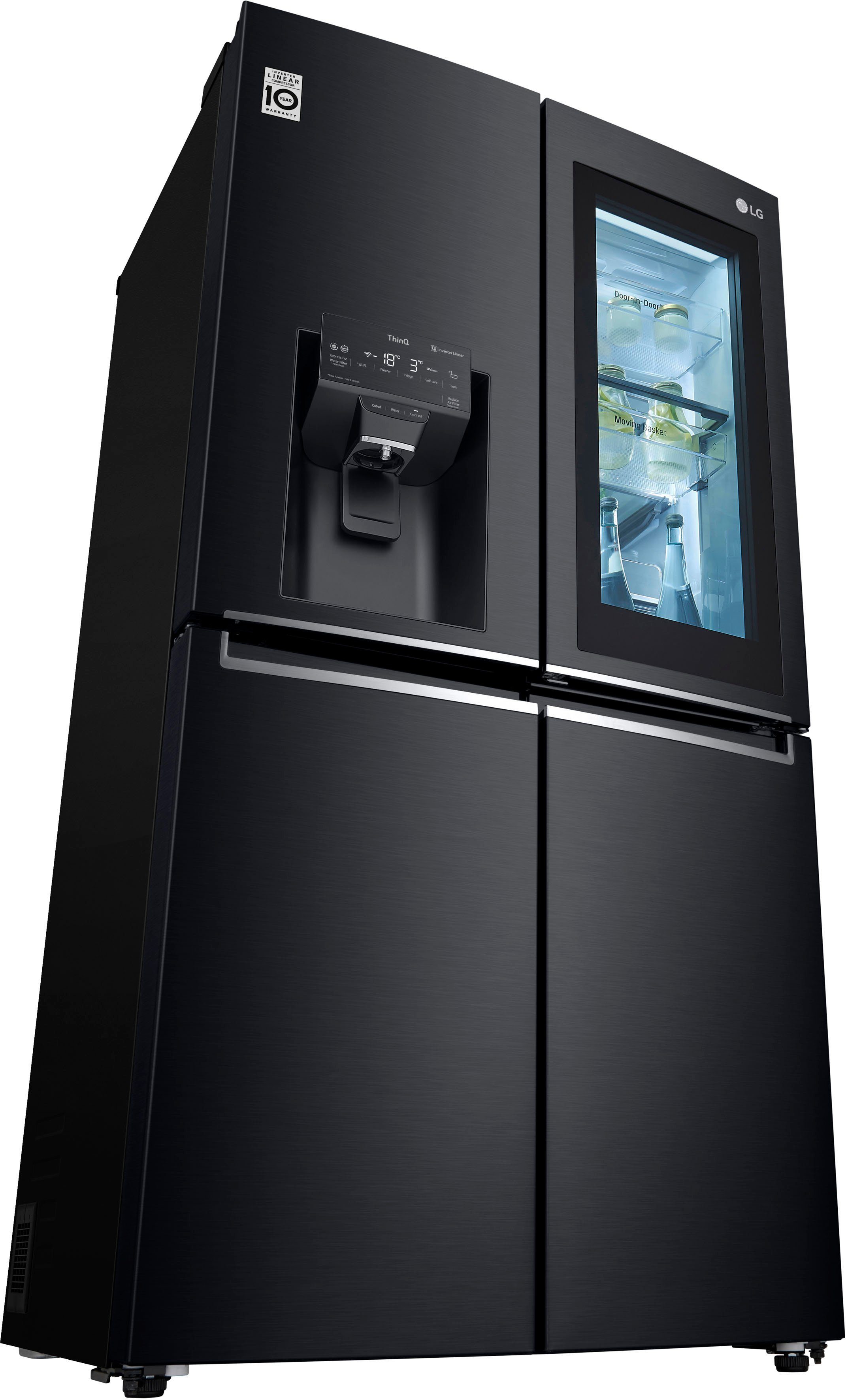 LG Multi Door GMX945MC9F, 179,3 cm hoch, 91,2 cm breit