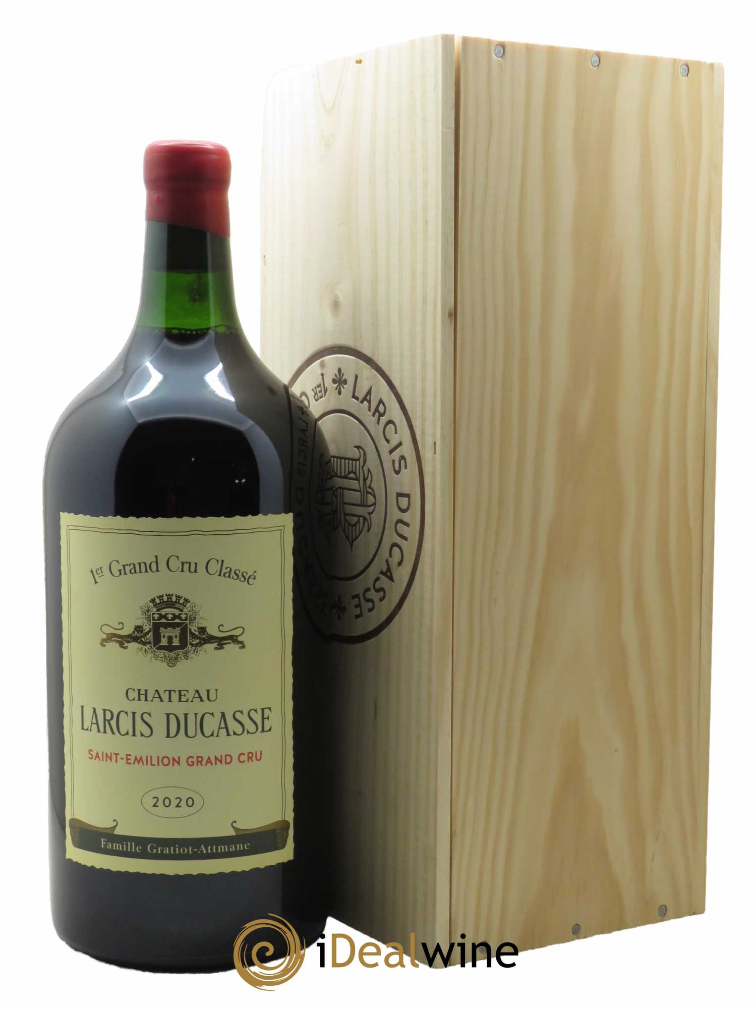 Château Larcis Ducasse 1er Grand Cru Classé B  2020 - Lot de 1 Double-magnum