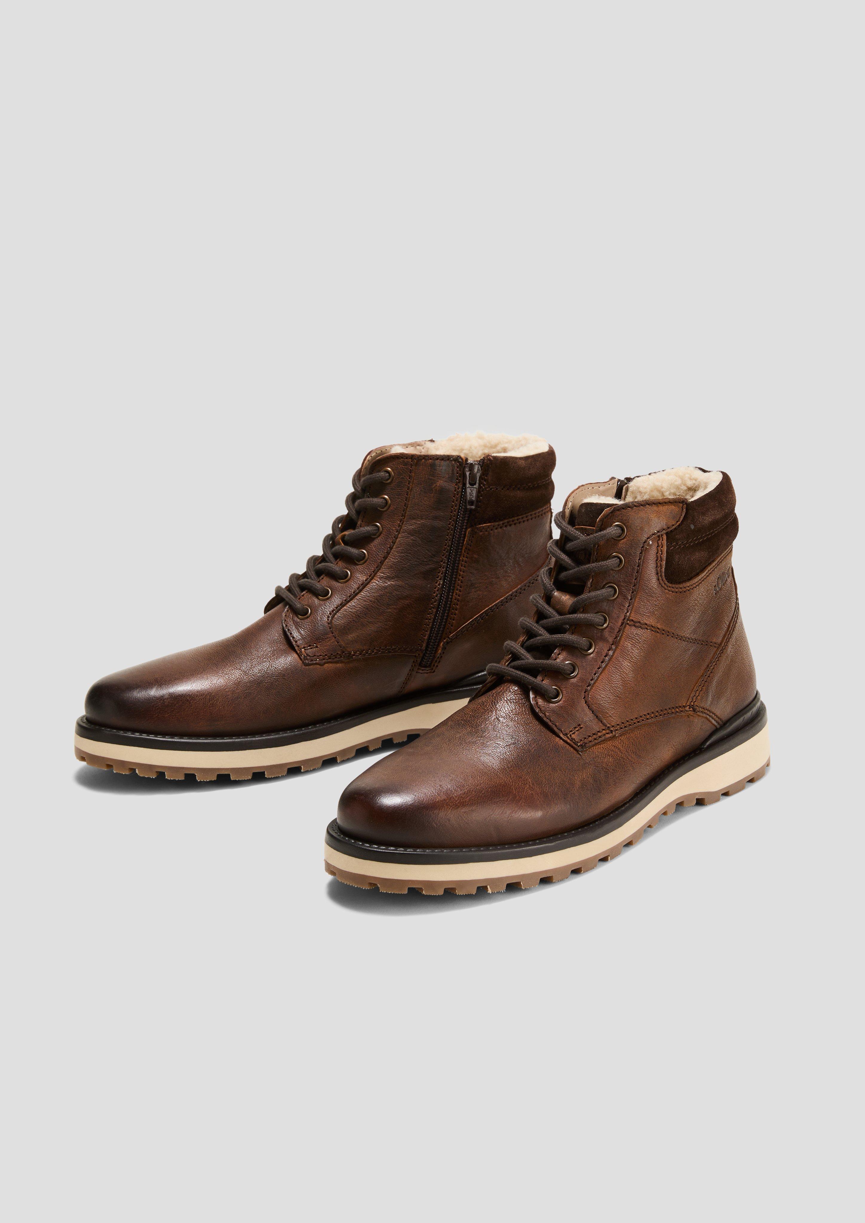 Boots aus Rindsleder  6008622-305