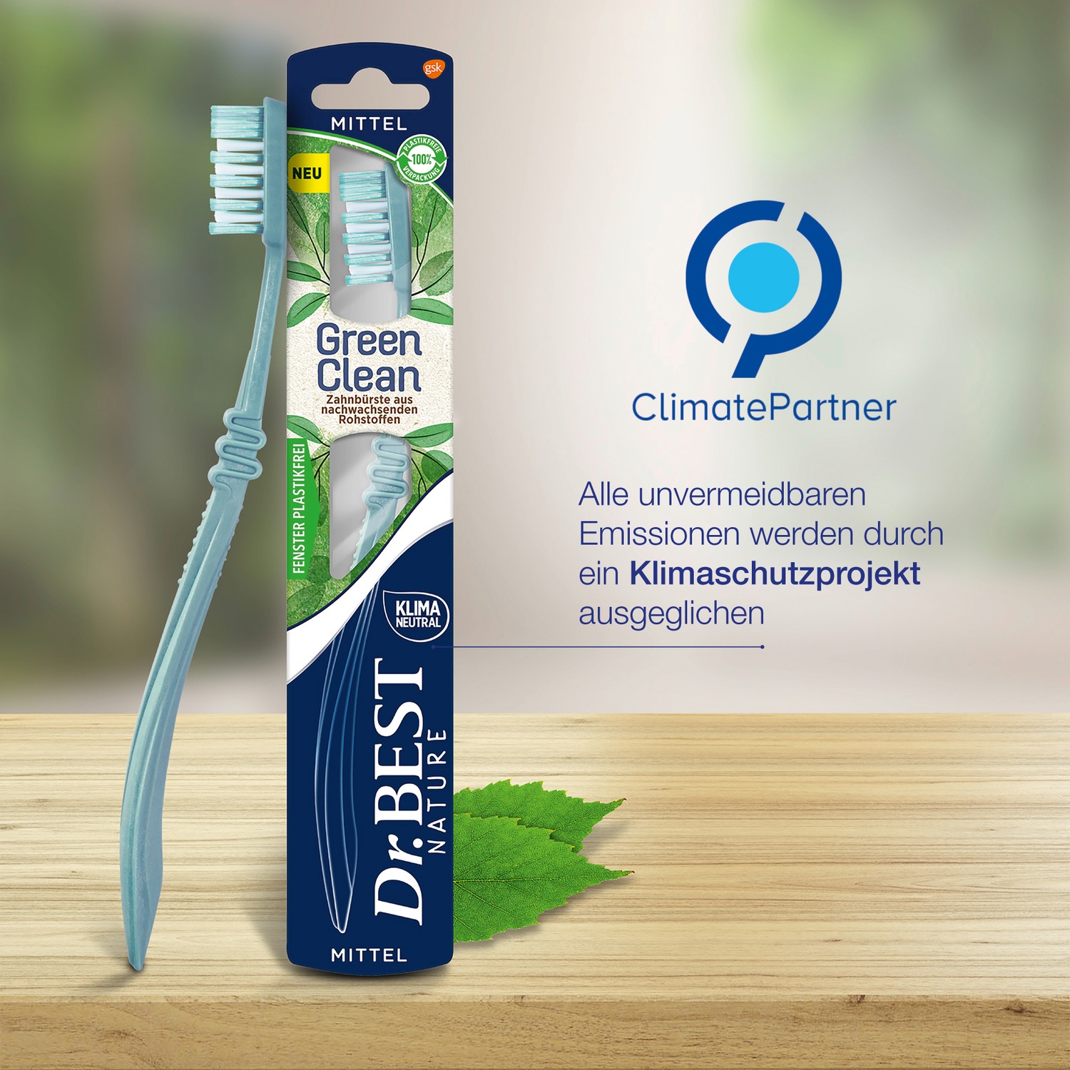 Dr.BEST GreenClean Zahnbürste. Weich (1 Stück)