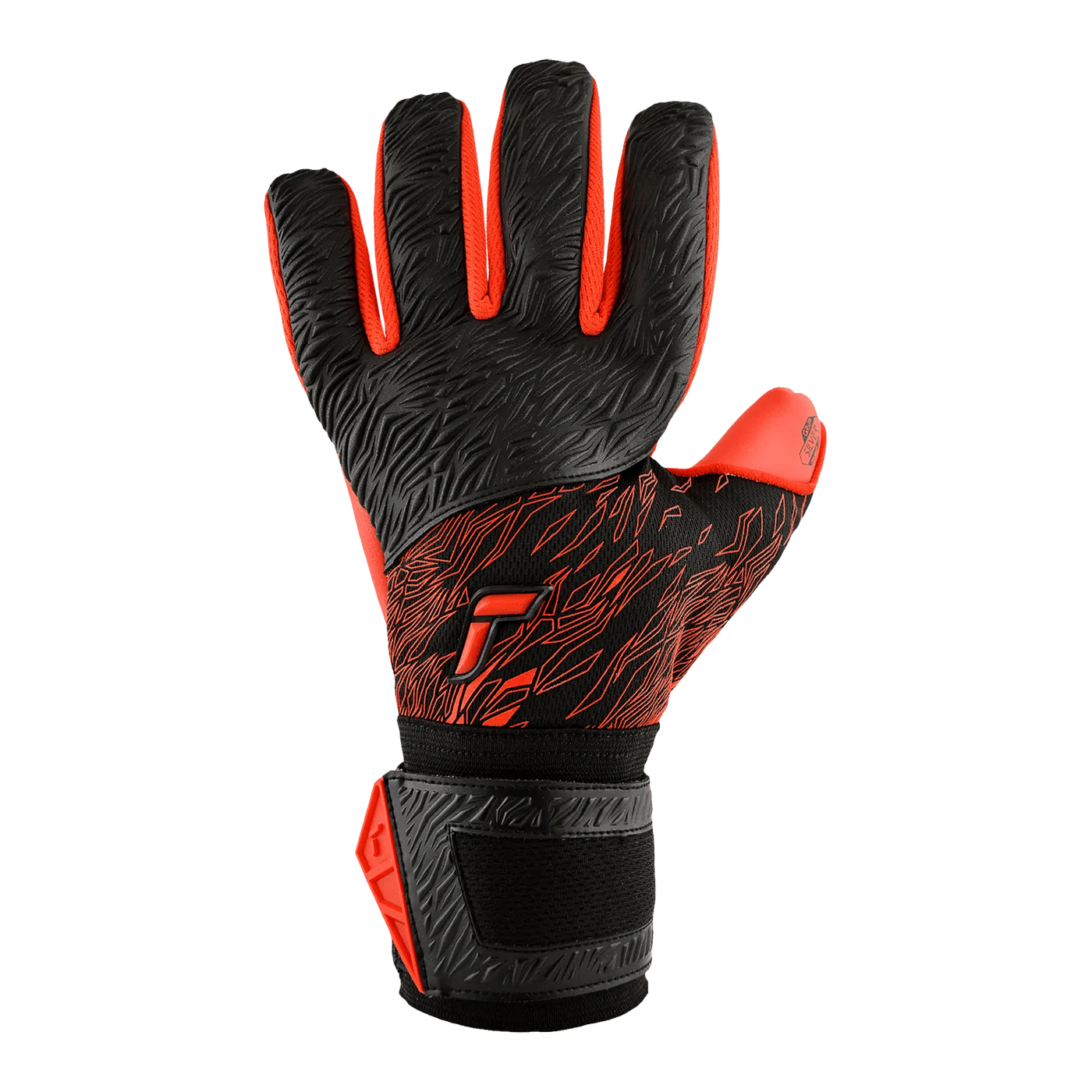 Reusch Venomous Silver NC TW-Handschuhe Schwarz Rot F7730