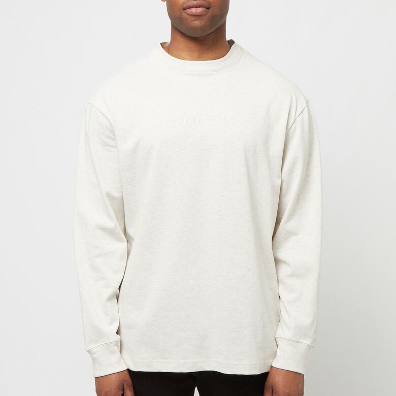 JORDAN Air Jordan Woodmark Longsleeve Tee oatmeal heather