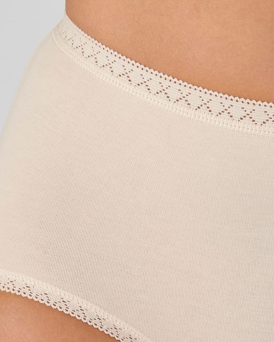 Culotte midi, en coton strech