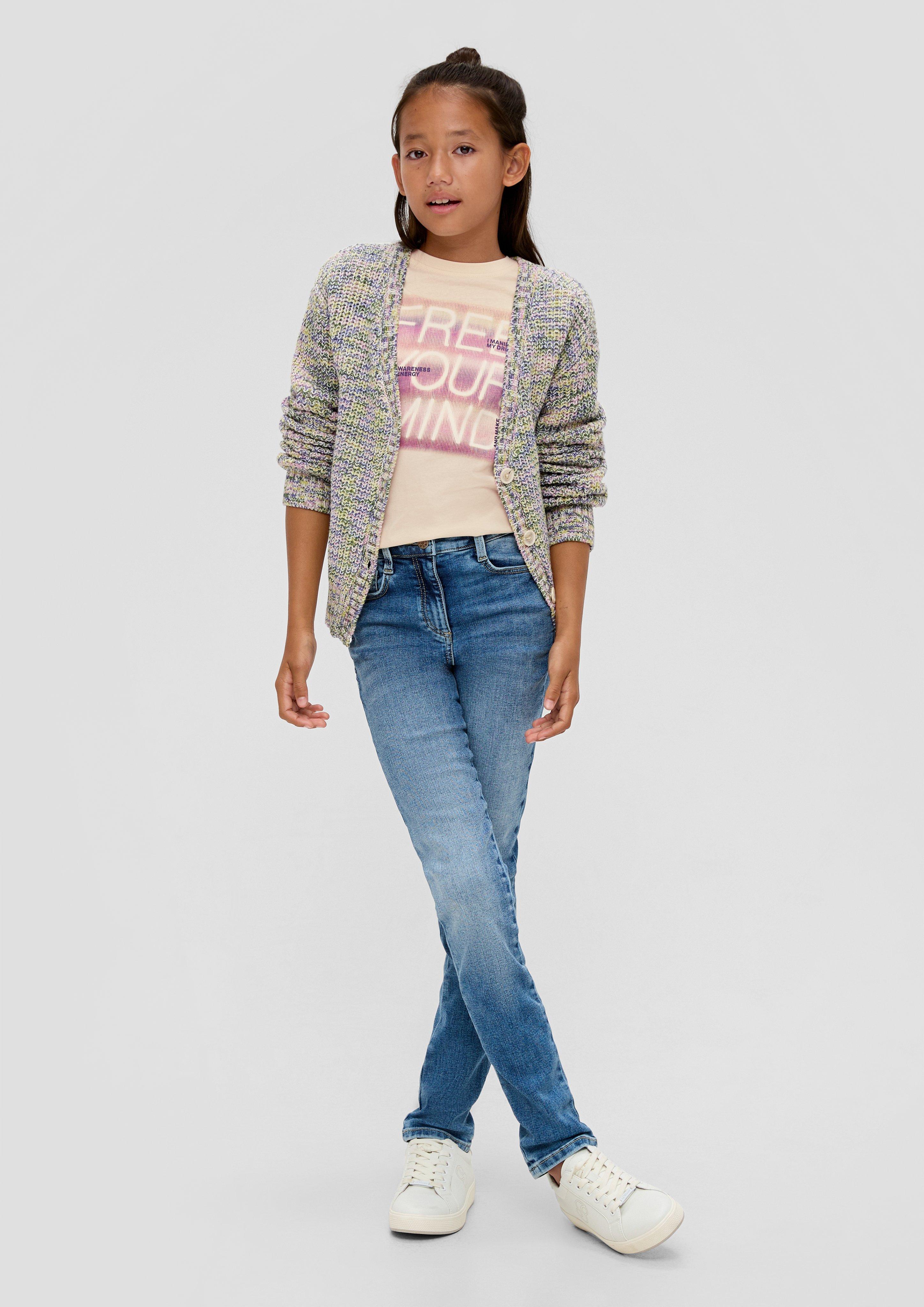 Longsleeve mit Frontprint  2133786-0805