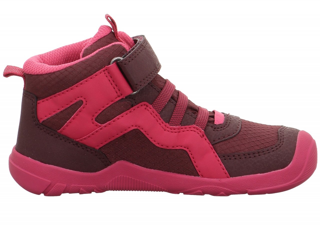 TRACE - Rot/PinkSneaker high mit Klettverschluss