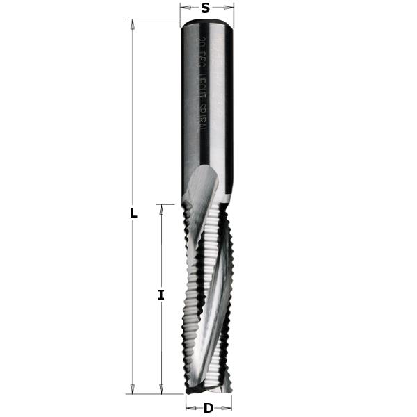 CMT 195.081.11 Pensasleikkuri 8 mm, varsi 8 mm oikea