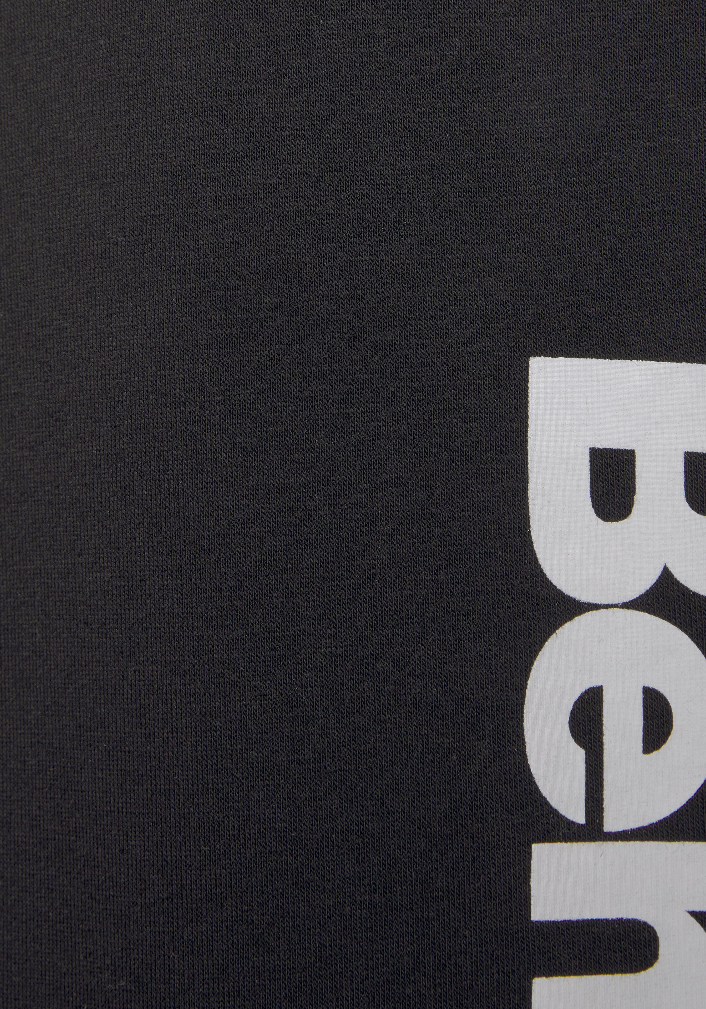 Bench. Sweater kurze Form mit Kontraststreifen, Loungeanzug