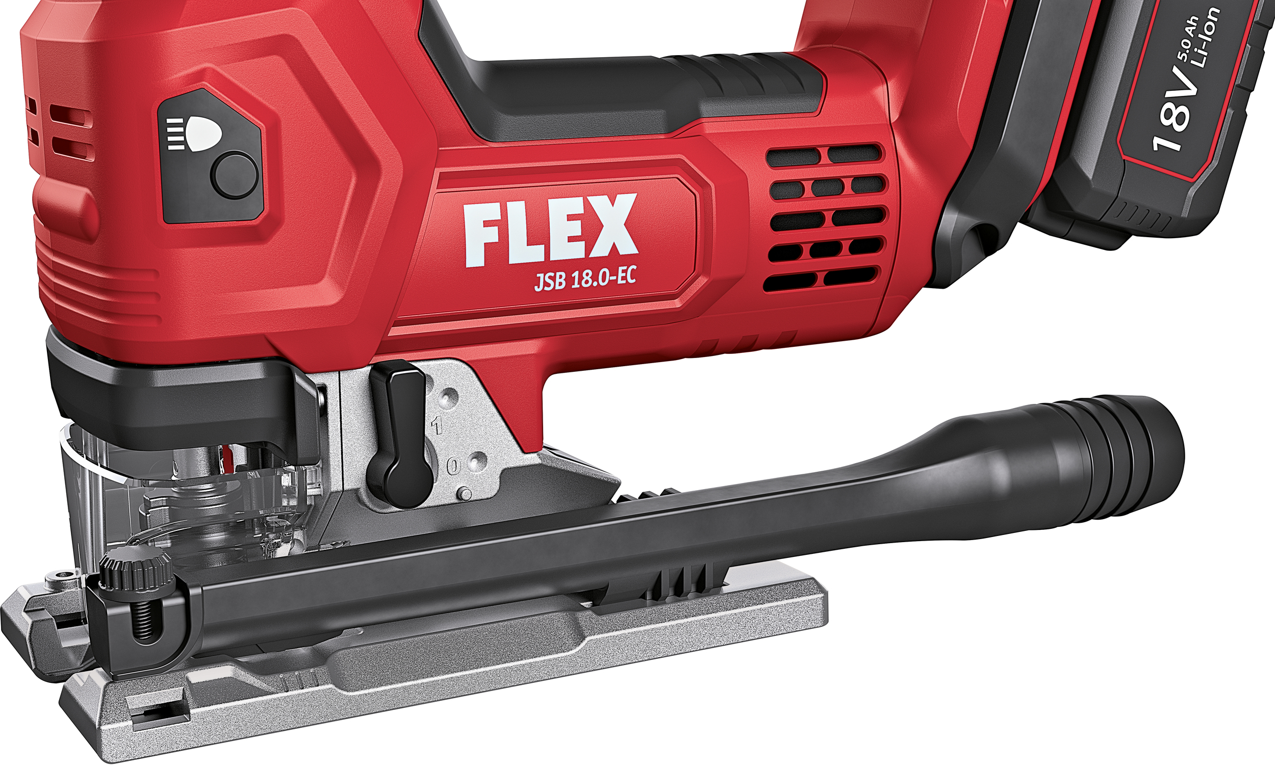 Flex-tools 493783 JSB 18.0-EC 18V akumulátorová oddeľovacia píla bez batérie a nabíjačky v kufríku