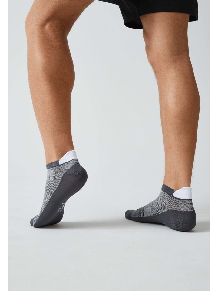 SNOCKS Laufsocken 4 Paar in Grau günstig kaufen