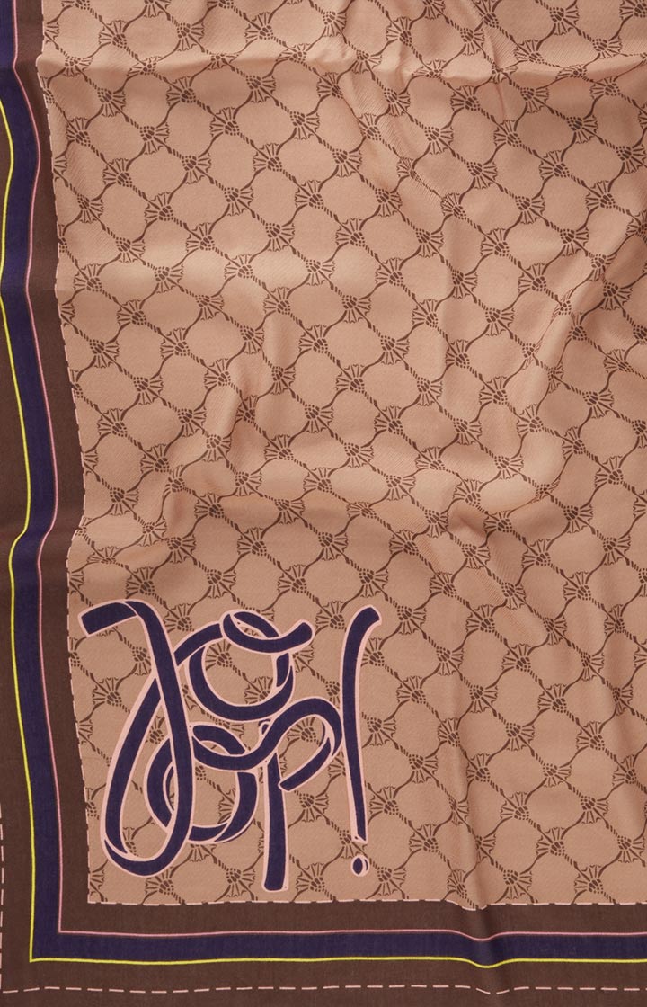 Cornflower-Schal in Beige