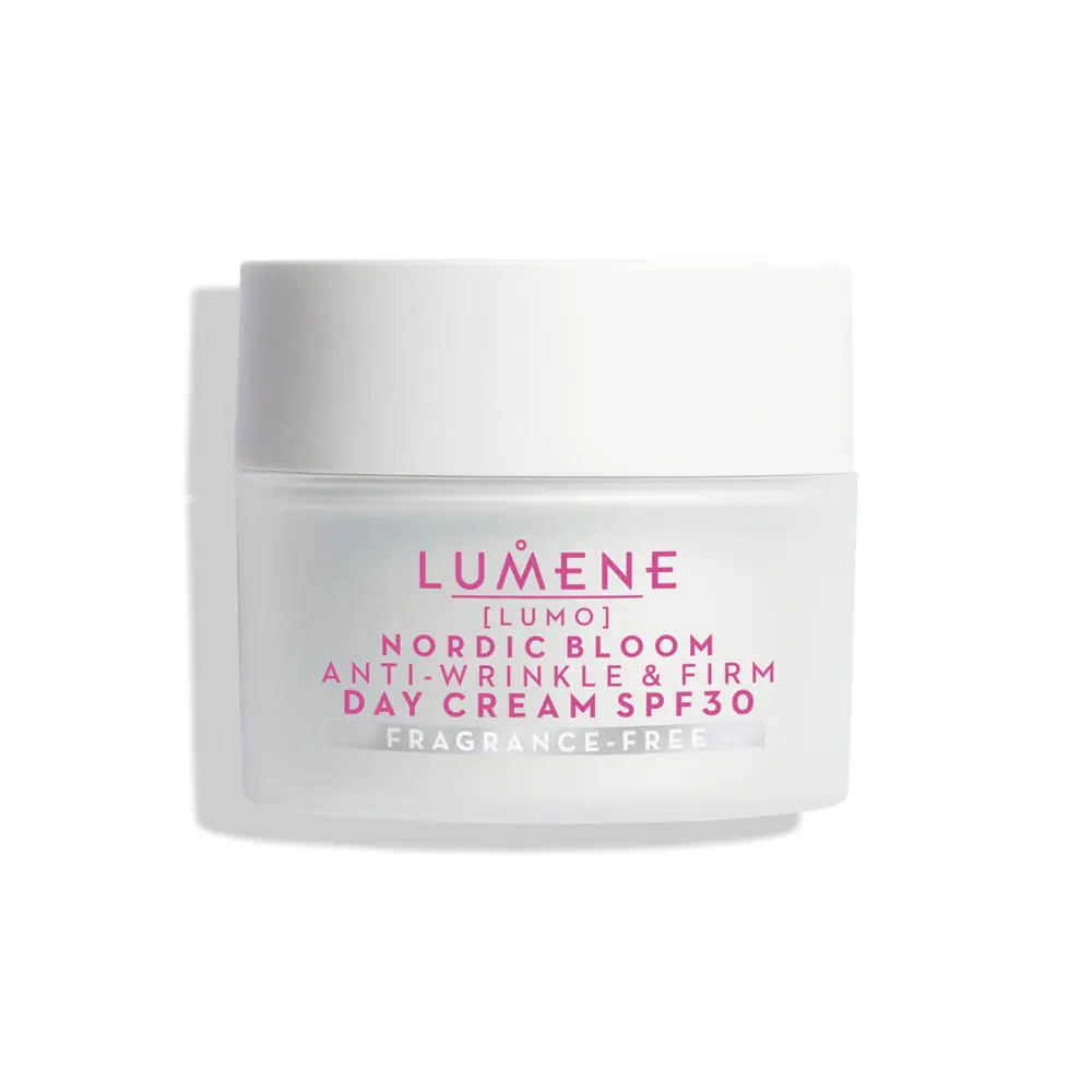 „Lumene Nordic Bloom“ be kvapiklių SPF30 – stangrinantis dieninis kremas nuo raukšlių, 50 ml