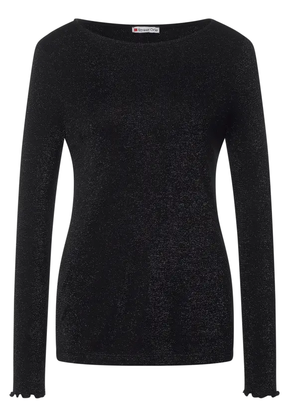 Street One Shirt mit Glanzeffekt