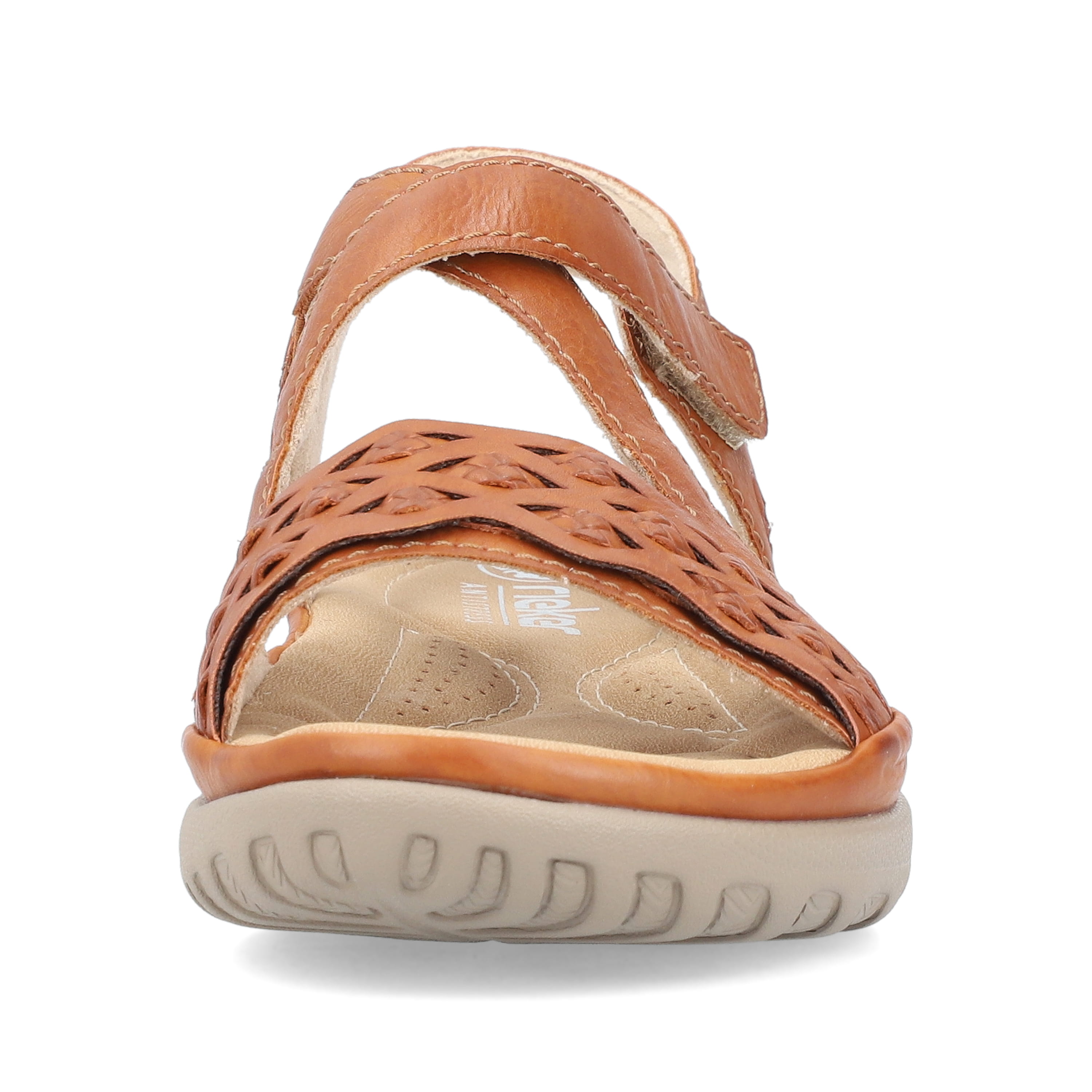 Rieker Damen Riemchensandalen nussbraun