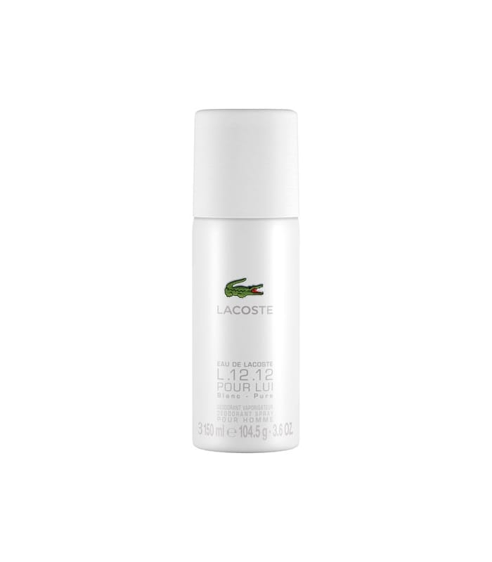 LACOSTE L.12.12 BLANC-Déodorant Vaporisateur