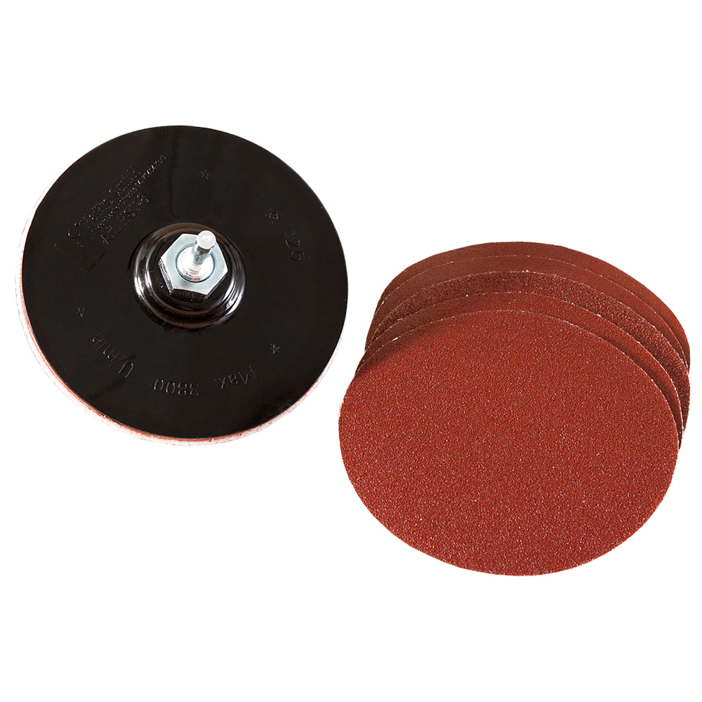Kraft Werkzeuge Haftschleifteller-Set 8tlg. Ø ca. 125 mm