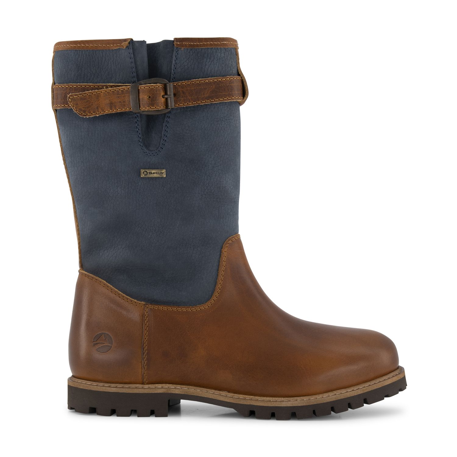 Travelin' Finland blaue Herren Outdoorstiefel