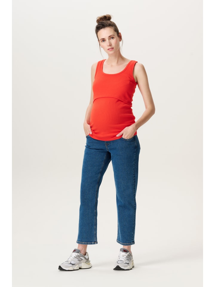 Noppies Straight Umstandsjeans Hawa in Medium Blue Wash günstig kaufen