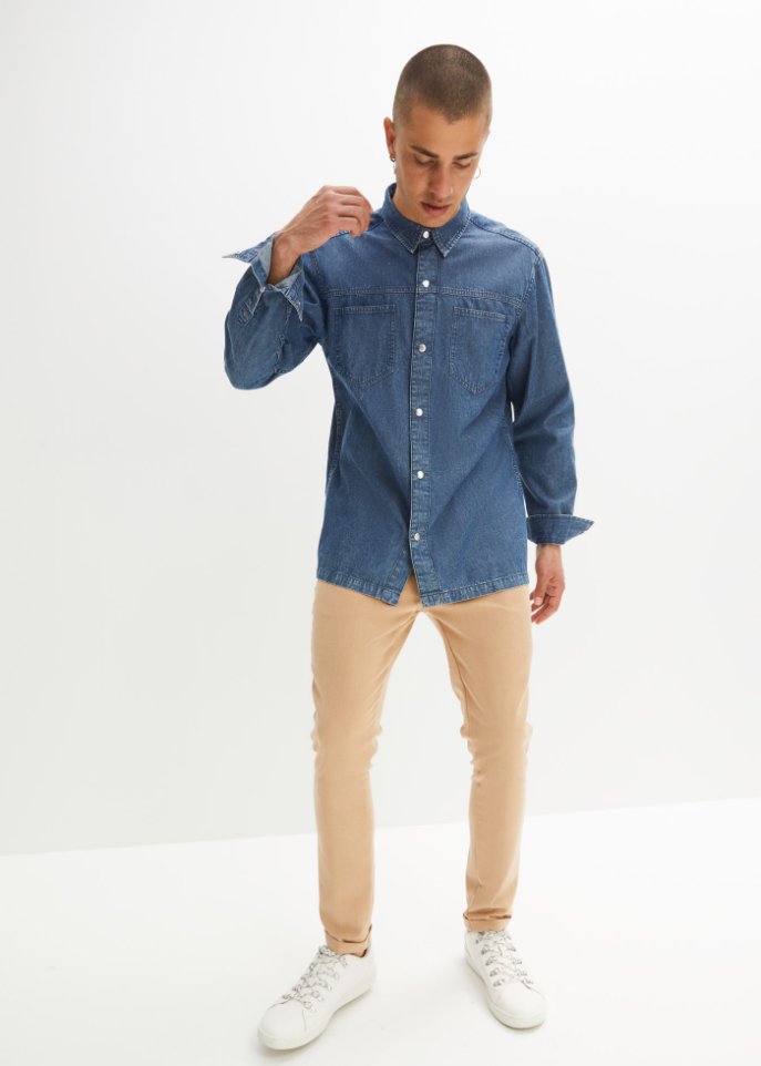 Jeanshemd, Loose Fit
