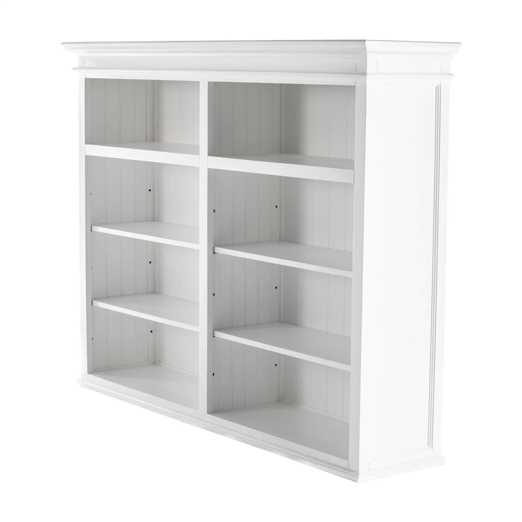 Novasolo Küchenbuffet Halifax Bücherregal 5 Türen und 3 Schubladen