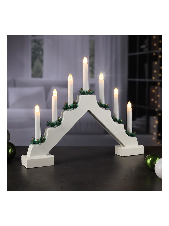 Profiline LED-Lichterbogen in Weiß - (B)42,5 x (H)32 x (T)4,5 cm günstig kaufen onesize